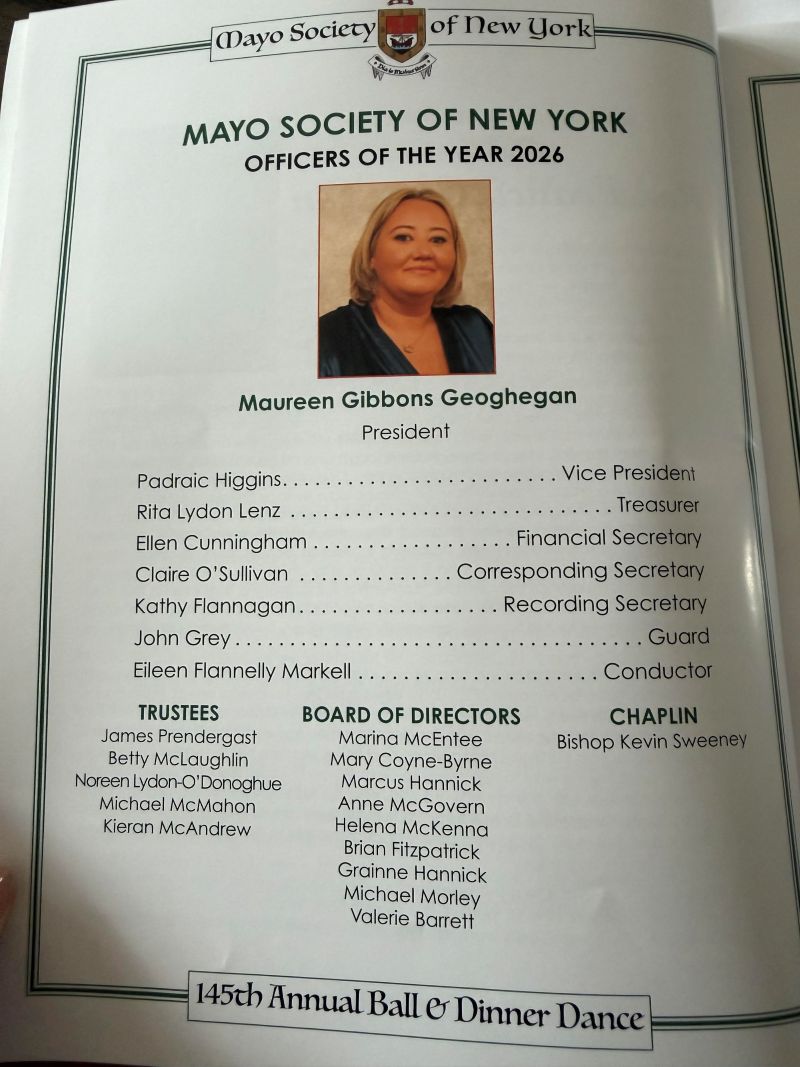 MSONY Officers 2026
